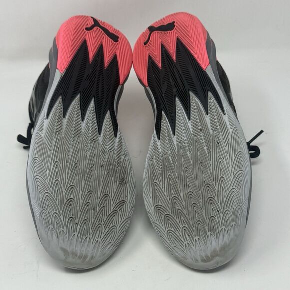 Puma LaMelo Ball MB.02 JR Flare GS Youth Boys Size 6.5 Black Sunset Glow Shoes - Picture 11 of 16